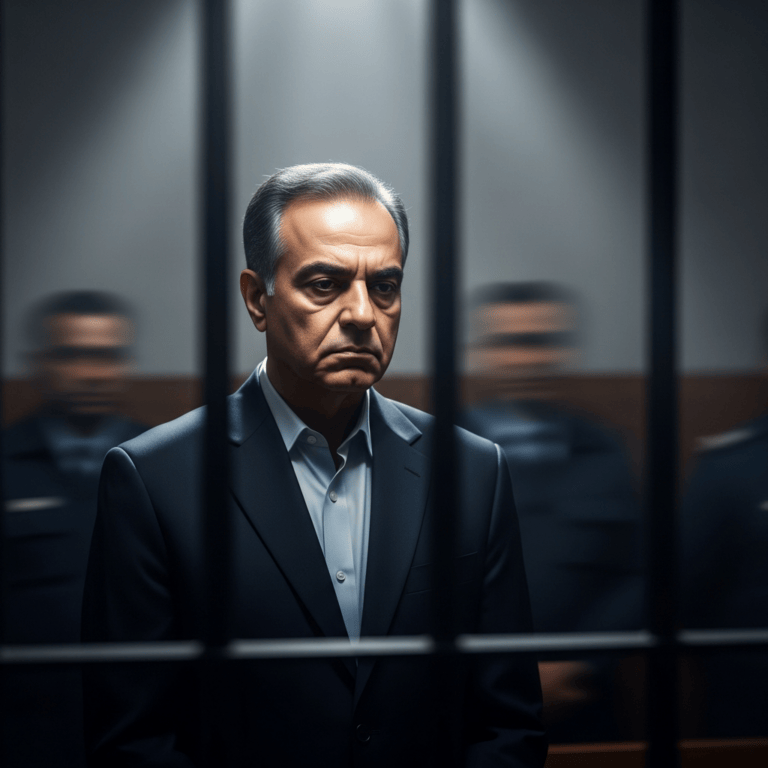 Illustration for: Ex-ISI Chief Faiz Hameed Jailed for 14 Years