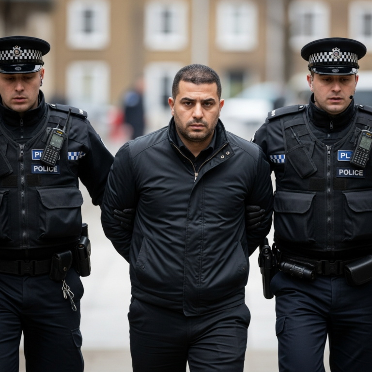 Illustration for: Arrest Made in Syrian Imam Murder Case