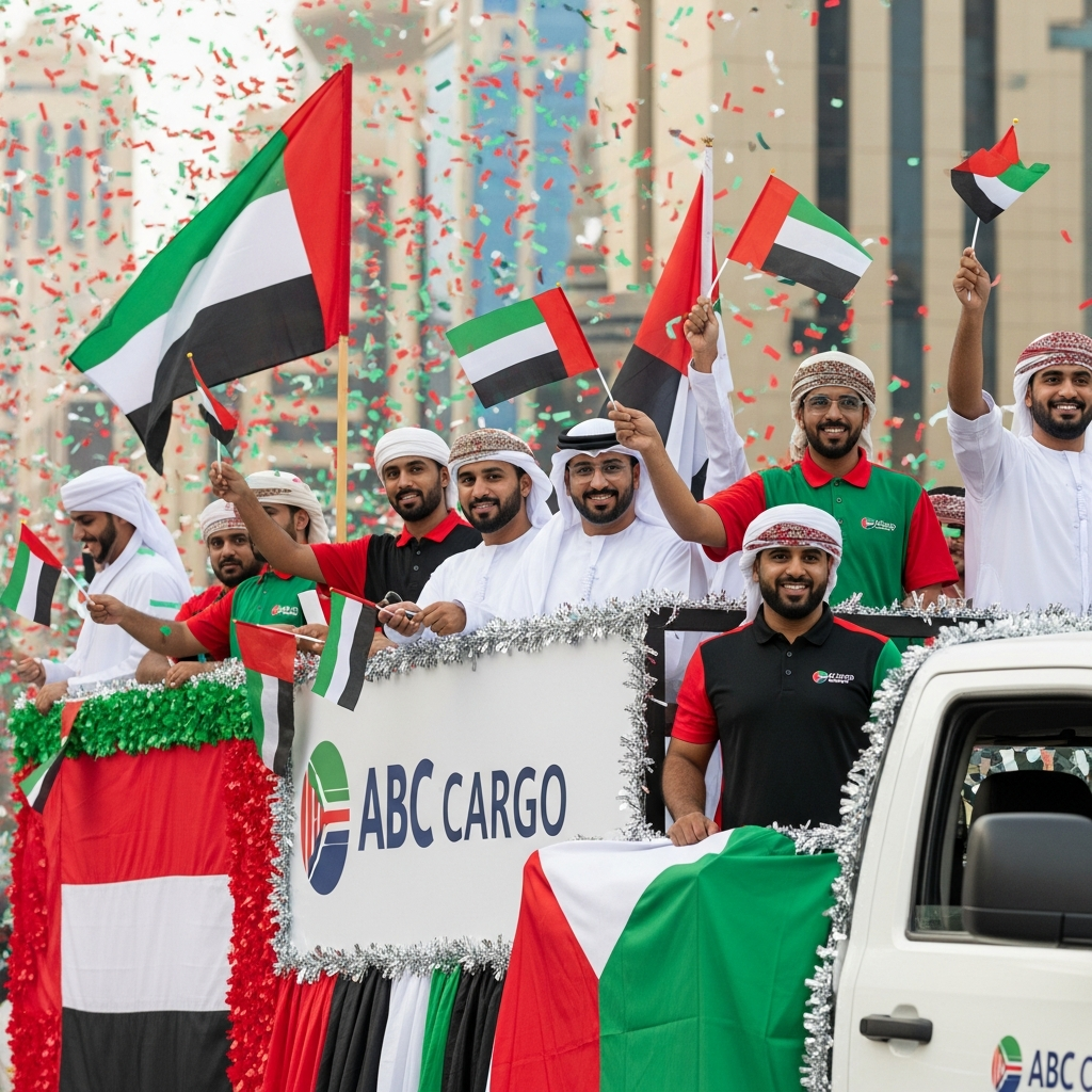 Illustration for: Celebrating UAE's 54th National Day with ABC Cargo