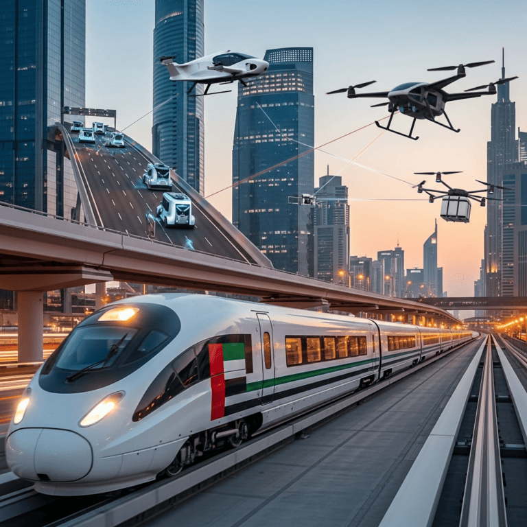 Illustration for: UAE's Bold Transport Upgrades for 2025