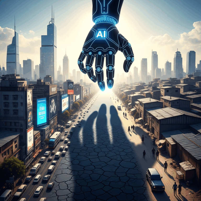 Illustration for: AI Risks Widening Global Inequality, UN Warns