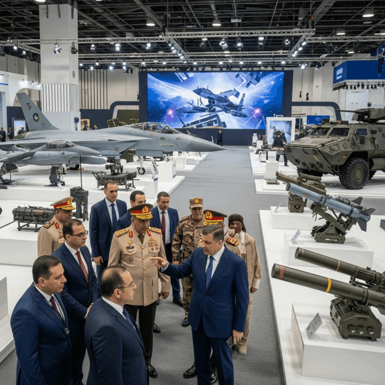 Illustration for: Egypt Hosts Fourth Defense Exhibition