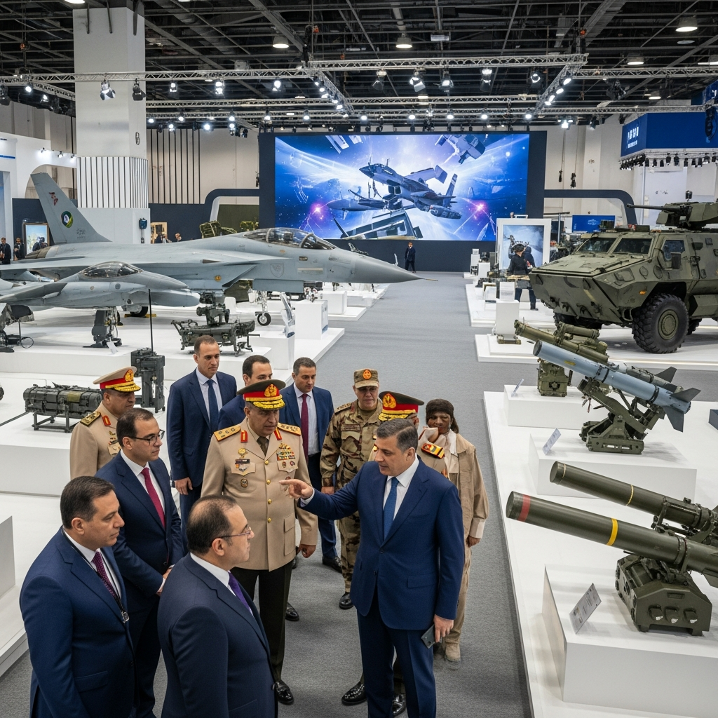 Illustration for: Egypt Hosts Fourth Defense Exhibition
