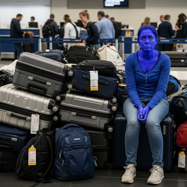 Illustration for: IndiGo Faces Backlash Over Lost Luggage Chaos