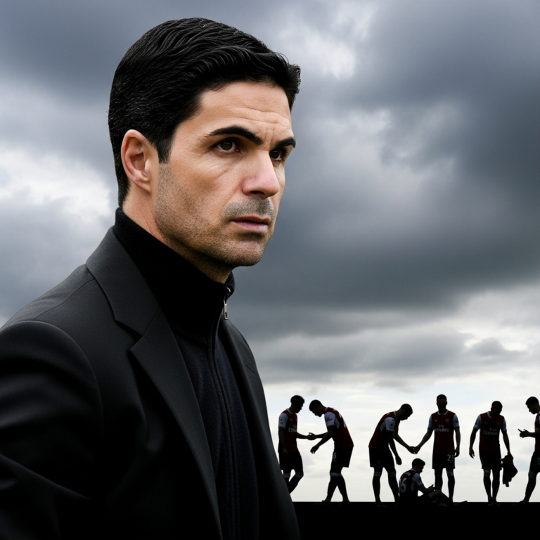 Illustration for: Arteta Worries Injuries May Derail Arsenal's Title Bid