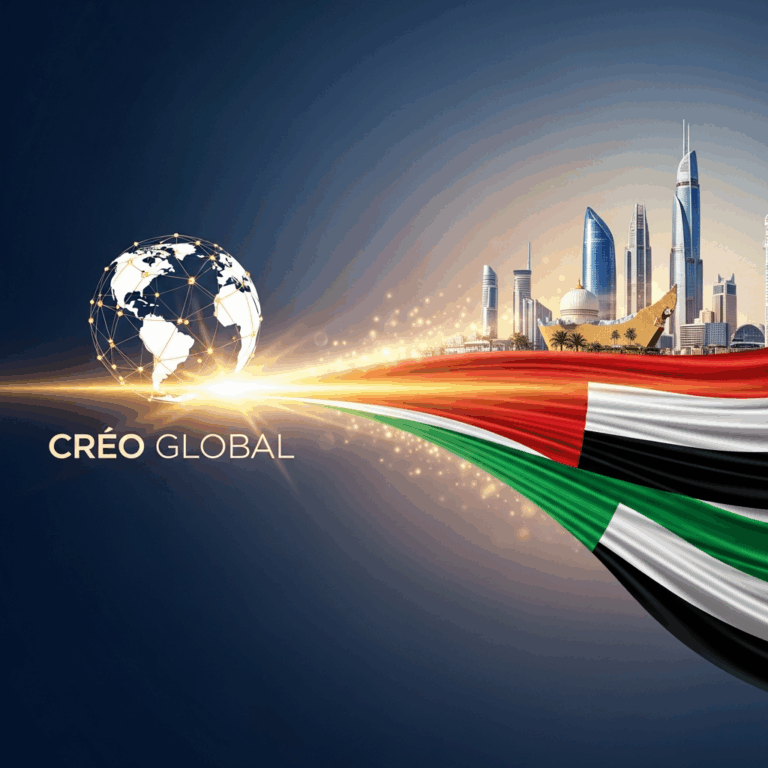 Illustration for: Créo Global and UAE: A Journey of Unity and Progress