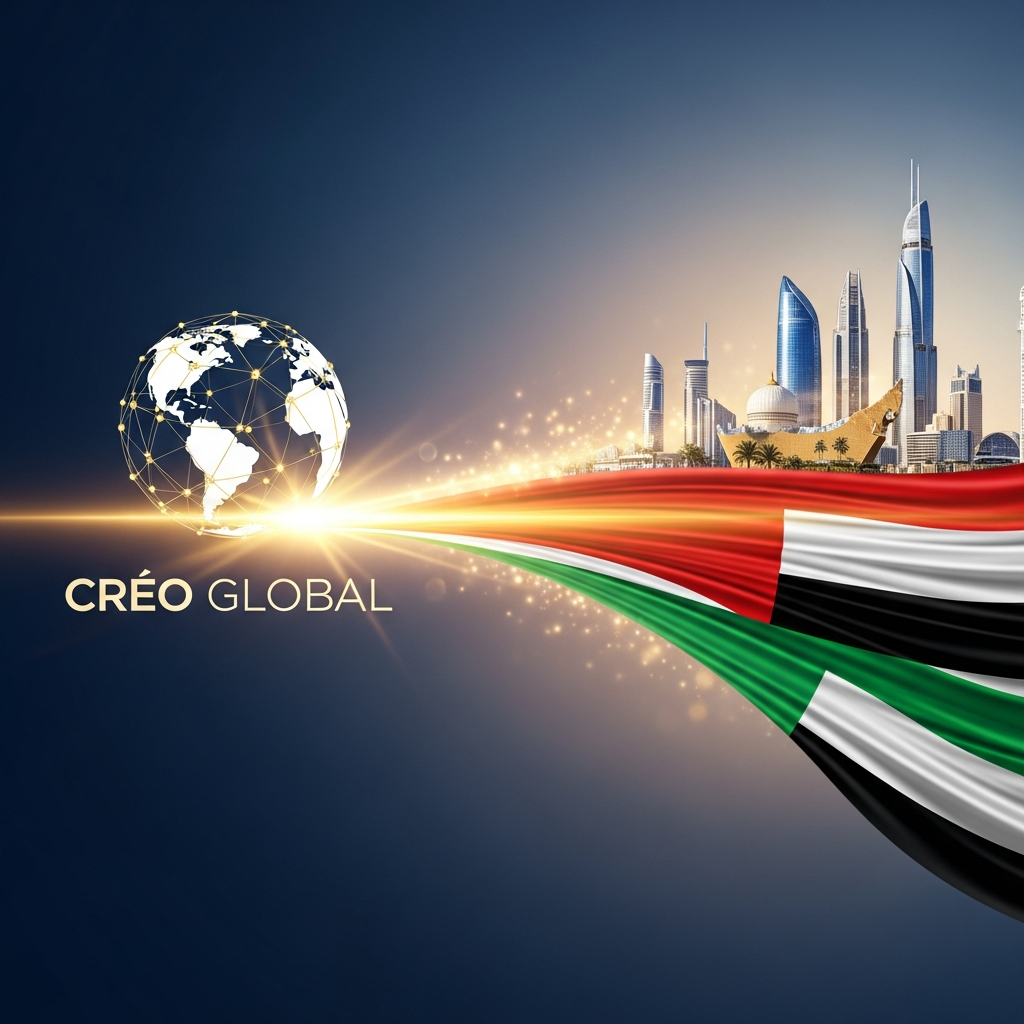 Illustration for: Créo Global and UAE: A Journey of Unity and Progress
