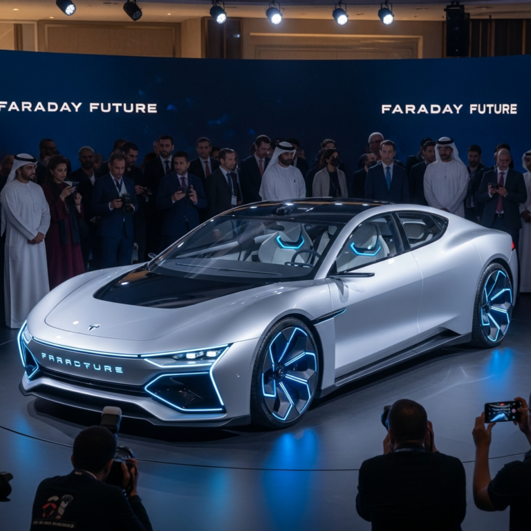 Illustration for: Faraday Future Launches FX Super One in UAE