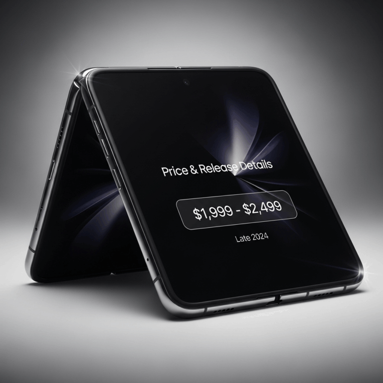 Illustration for: Samsung's Triple-Folding Phone: Price & Release Details