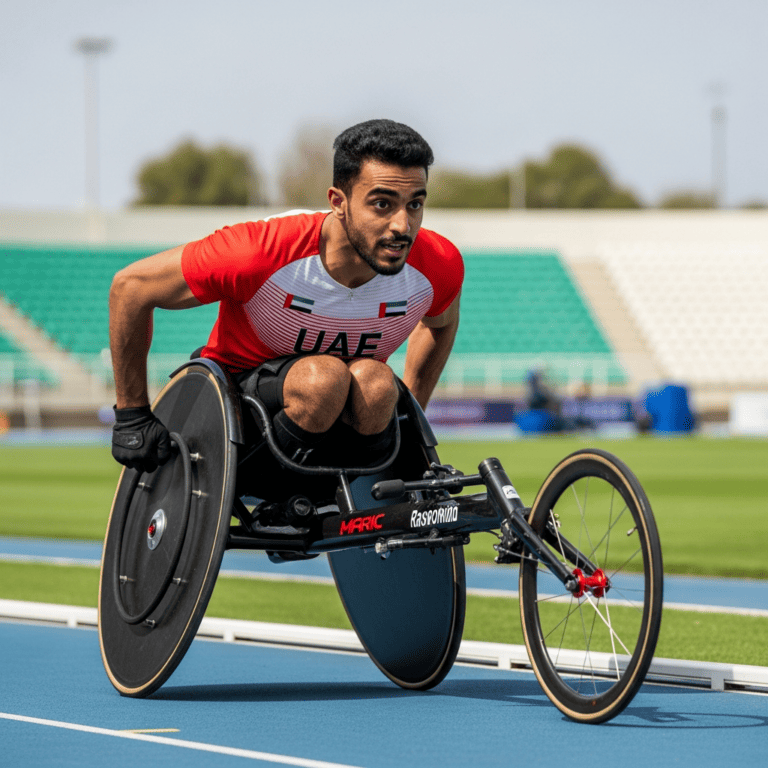 Illustration for: Darwish Al Rashidi: UAE's Rising Para Sports Star