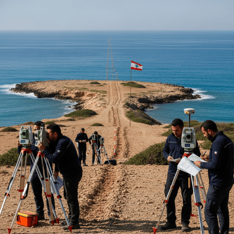 Illustration for: Lebanon Prepares for Border Demarcation