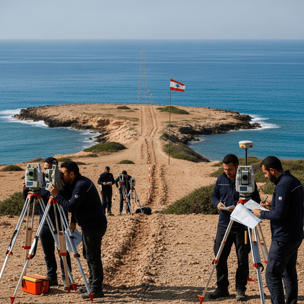 Illustration for: Lebanon Prepares for Border Demarcation