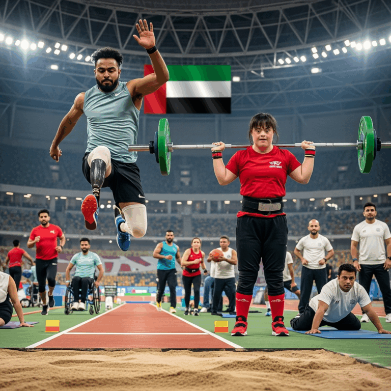 Illustration for: UAE's Inclusive Fitness Championship Empowers All