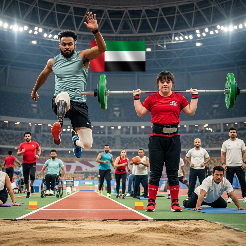 Illustration for: UAE's Inclusive Fitness Championship Empowers All