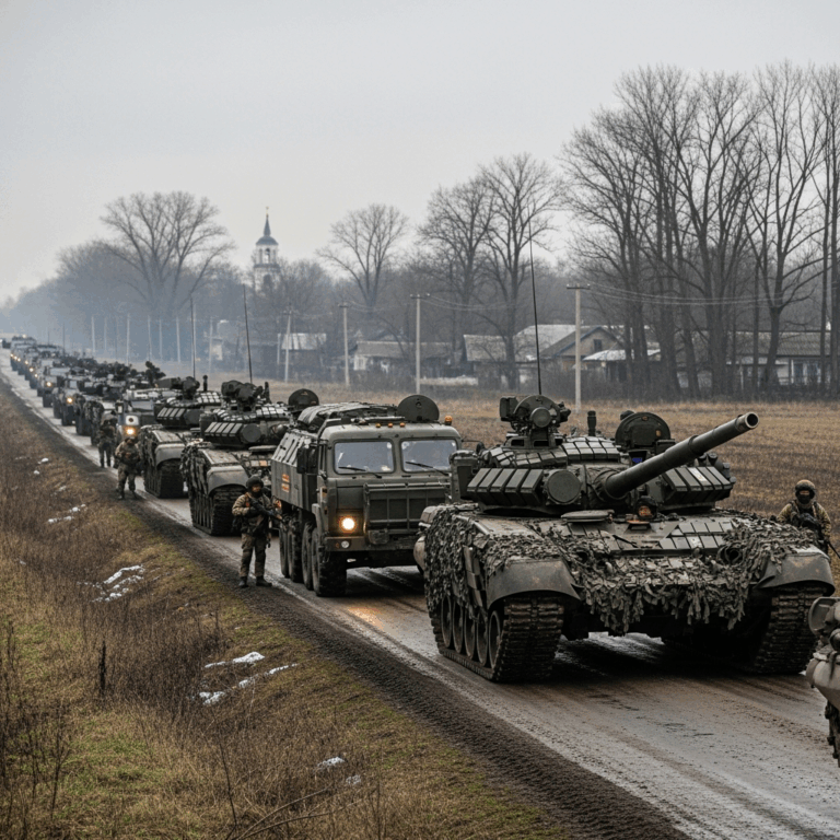 Illustration for: Russian Forces Advance in Sumy Region