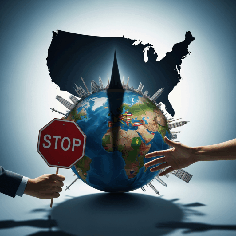 Illustration for: US Travel Ban on 19 Countries Sparks Controversy