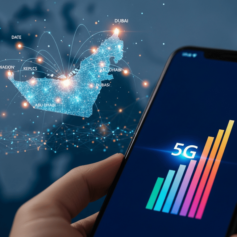 Illustration for: UAE Mobile Sector: 5G and Data-Driven Growth