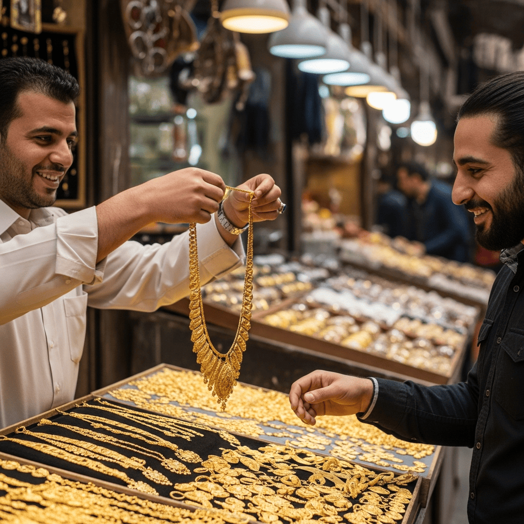 Illustration for: Egypt Assures No Fake Gold in Official Markets