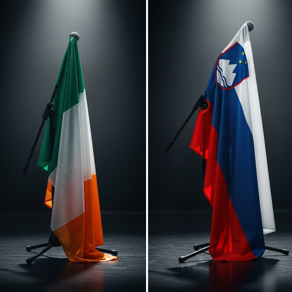 Illustration for: Ireland and Slovenia Withdraw from Eurovision