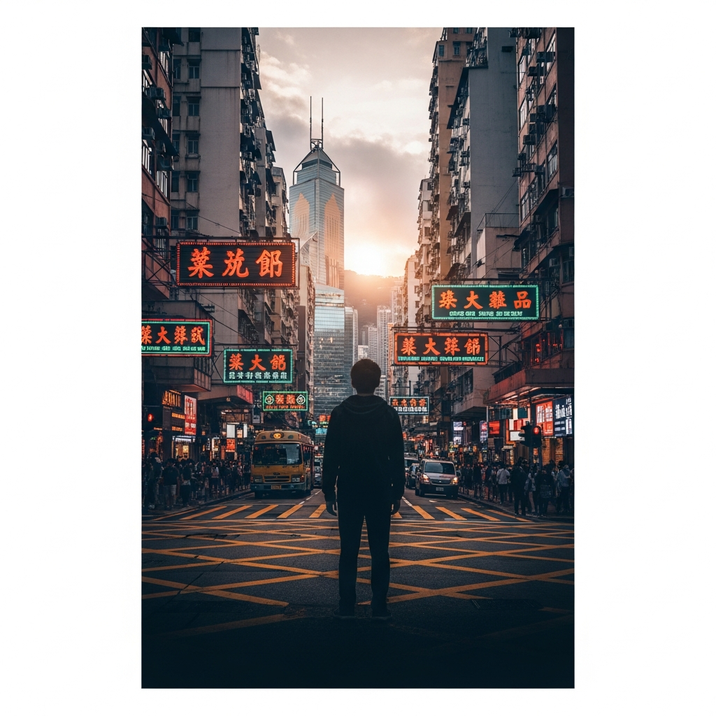 Illustration for: Hong Kong Fire: A Tale of Survival and Hope