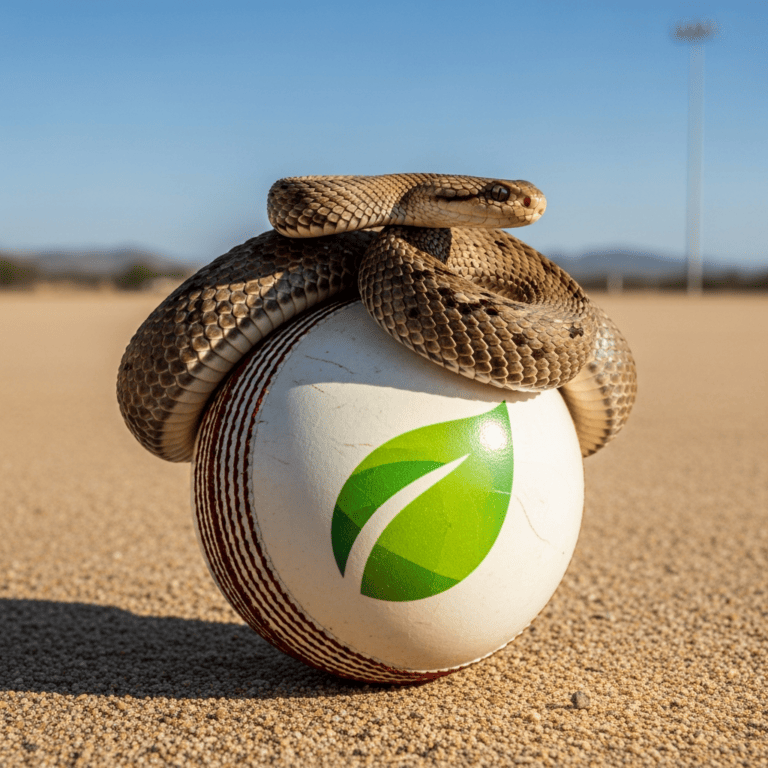 Illustration for: Desert Vipers Lead Sustainability in Cricket
