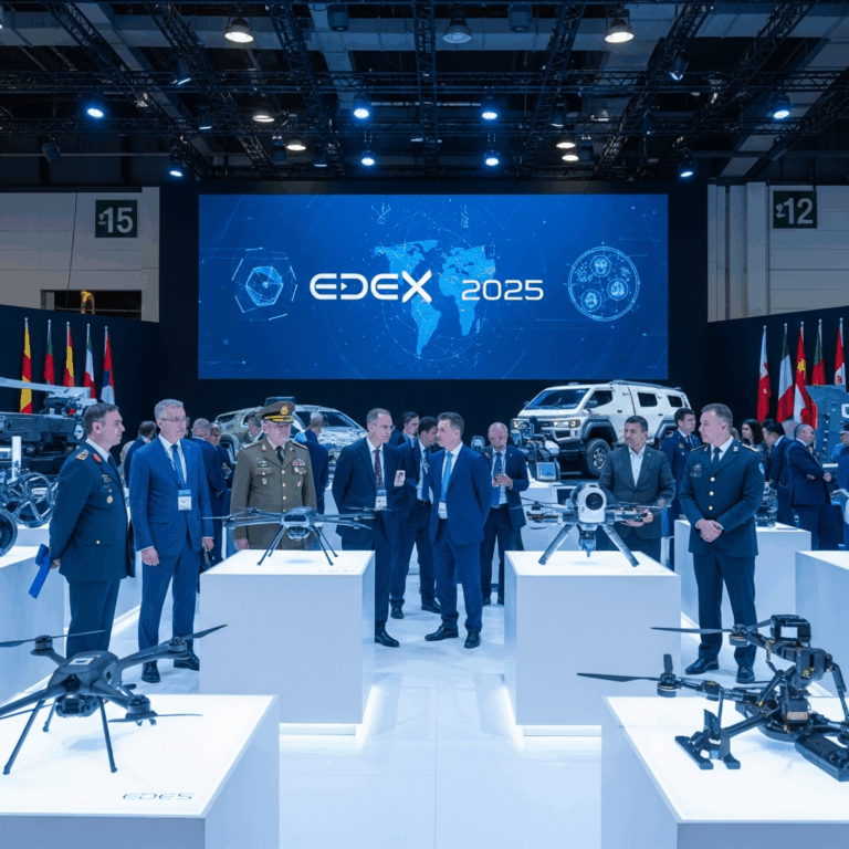 Illustration for: EDEX 2025 Launch with Global Defense Innovations