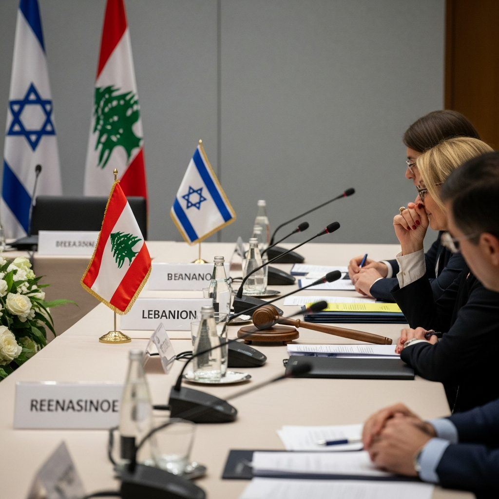 Illustration for: Lebanon Joins Ceasefire Committee Amid Israel Tensions