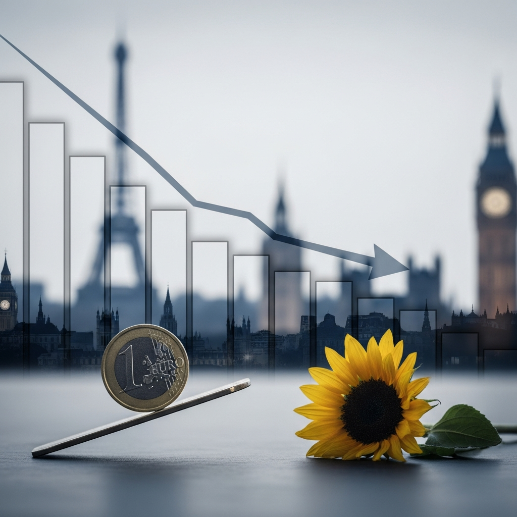 Illustration for: European Economies Face Challenges Amid Ukrainian Conflict