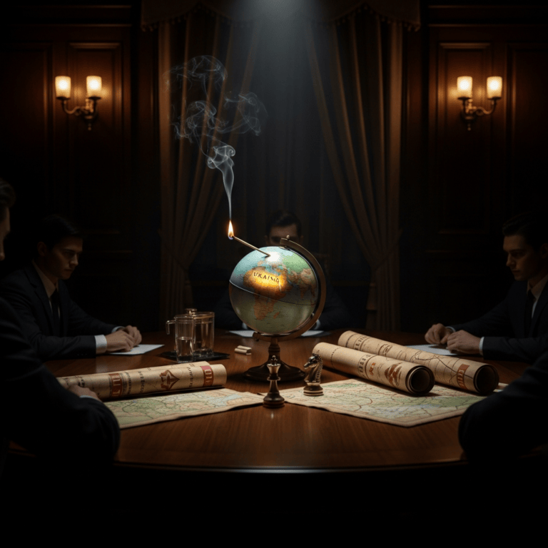 Illustration for: Deep State Accused of Igniting Ukraine Conflict