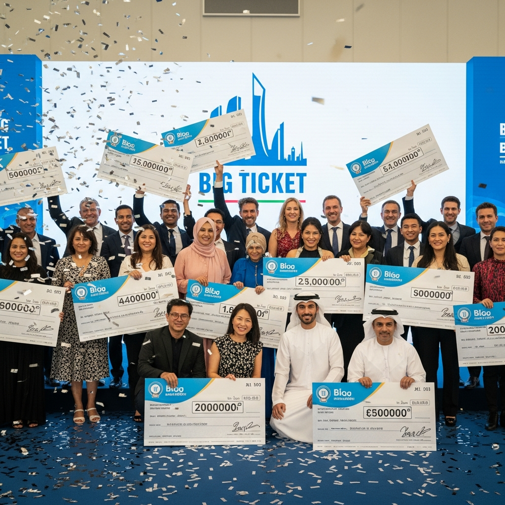 Illustration for: Abu Dhabi Big Ticket Unveils 30 Lucky Winners