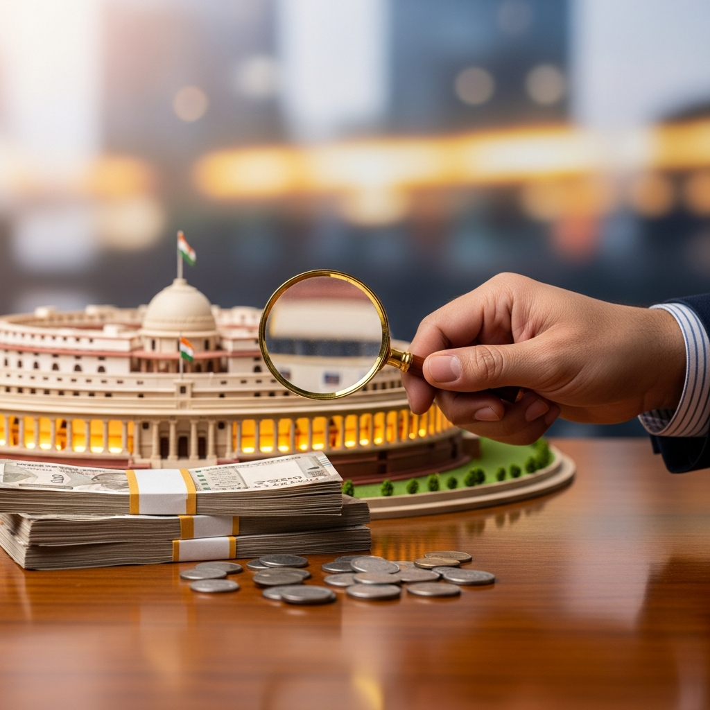 Illustration for: India Seeks Approval for $4.62B Additional Spending