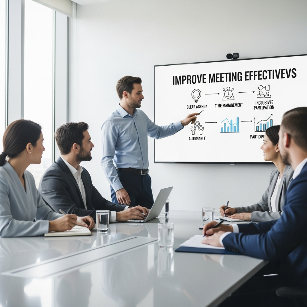 Illustration for: Improving Meeting Effectiveness in Organizations