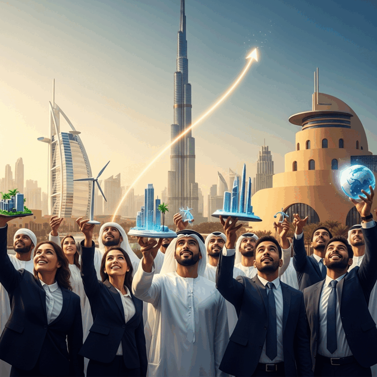Illustration for: Celebrating UAE’s Vision and Progress