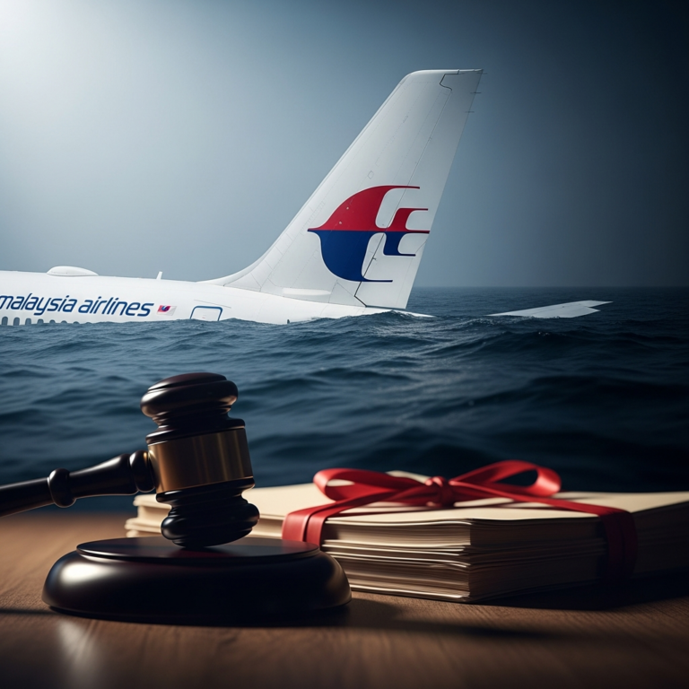 Illustration for: Court Orders Malaysia Airlines to Pay for MH370 Loss