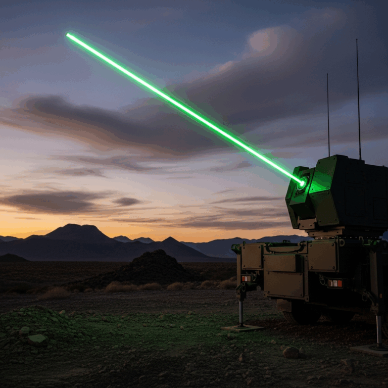 Illustration for: New Defensive Laser System Ready by 2025