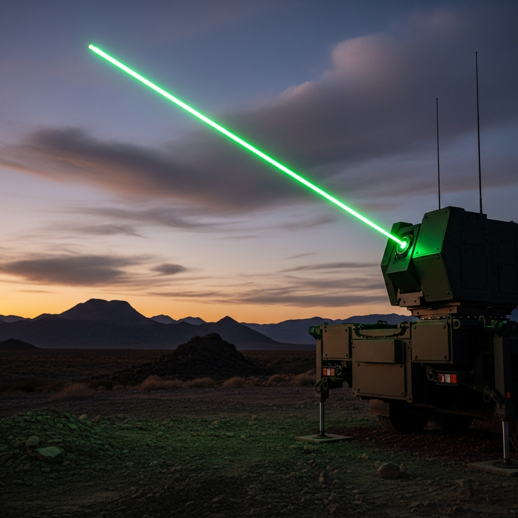 Illustration for: New Defensive Laser System Ready by 2025