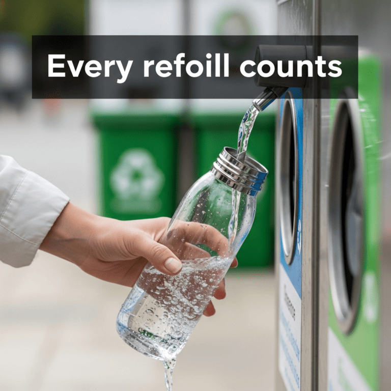 Illustration for: Driving Sustainability: Every Refill Counts