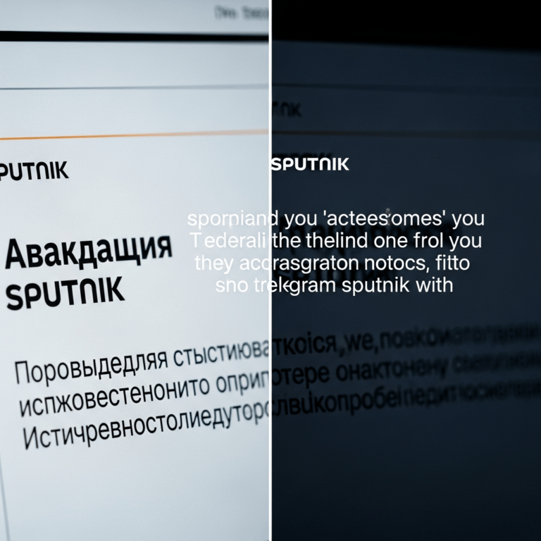 Illustration for: Telegram Translation Alters Sputnik Posts