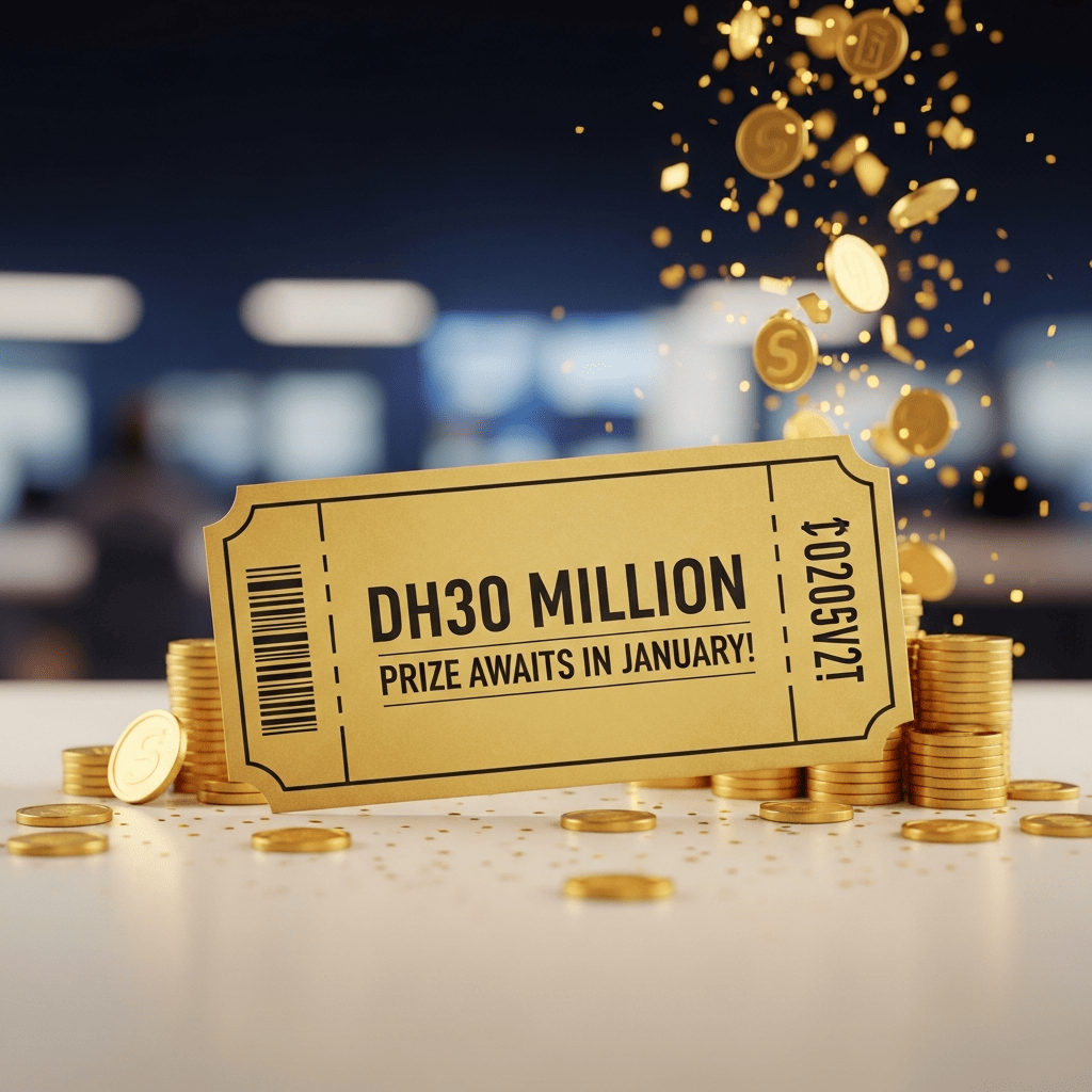 Illustration for: Big Ticket's Dh30 Million Prize Awaits in January!