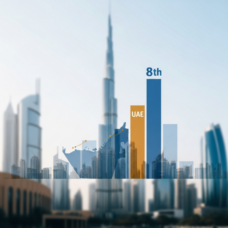 Illustration for: UAE Ranks 8th Globally in Project Management