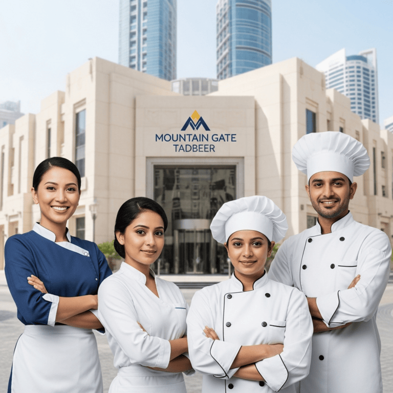 Illustration for: Mountain Gate Tadbeer: Trusted Domestic Staffing in UAE
