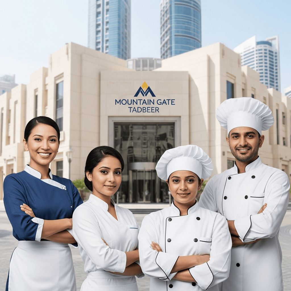 Illustration for: Mountain Gate Tadbeer: Trusted Domestic Staffing in UAE