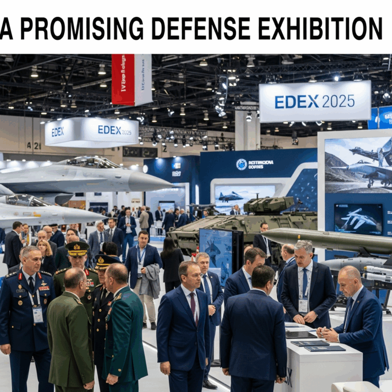 Illustration for: EDEX 2025: A Promising Defense Exhibition