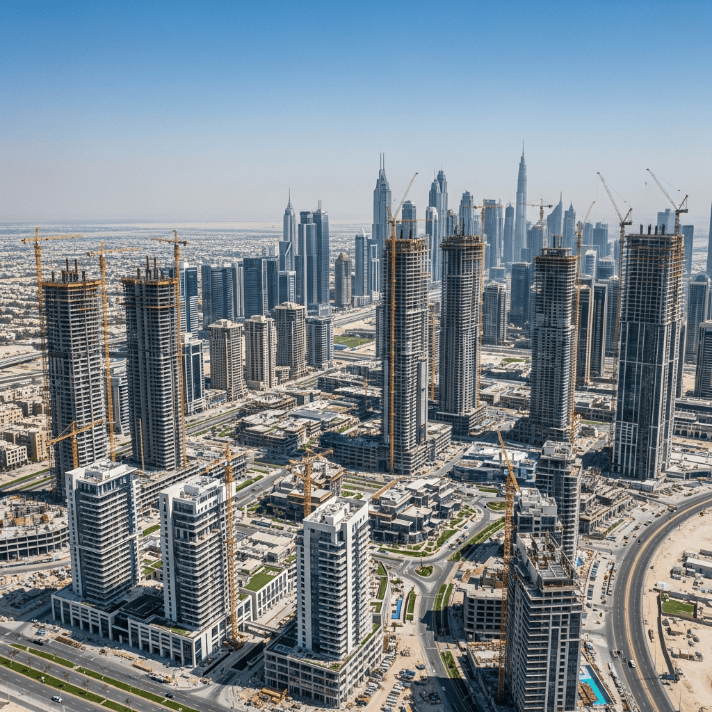 Illustration for: Skyview Development: Shaping Dubai South's Future