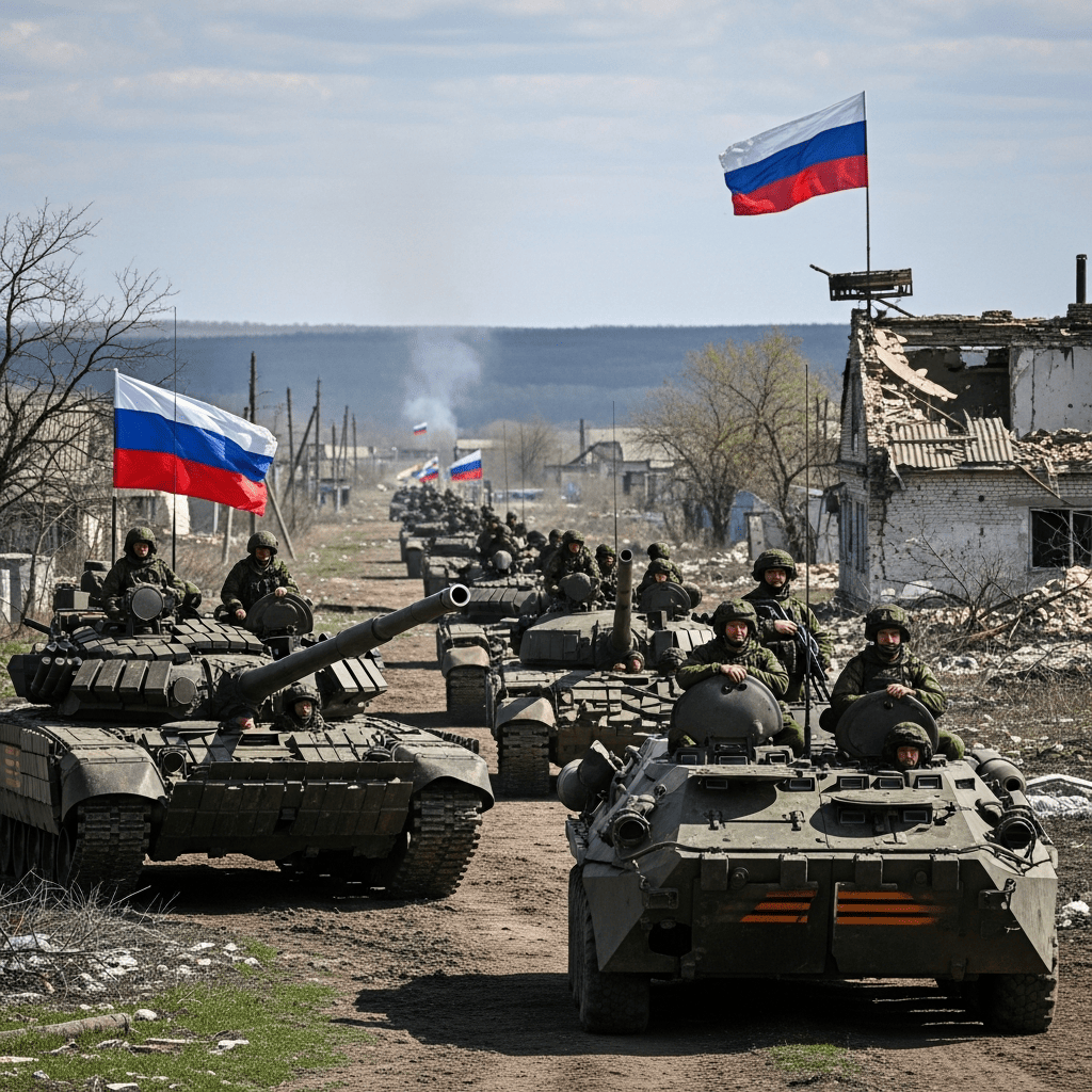 Illustration for: Russian Forces Liberate Novodanilovka in Zaporizhzhia