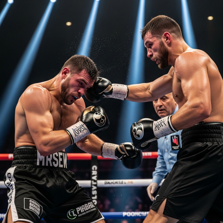 Illustration for: Gassiev's Stunning KO Highlights Dubai Boxing Night