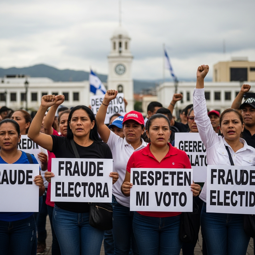 Illustration for: Honduras Election Results Controversy