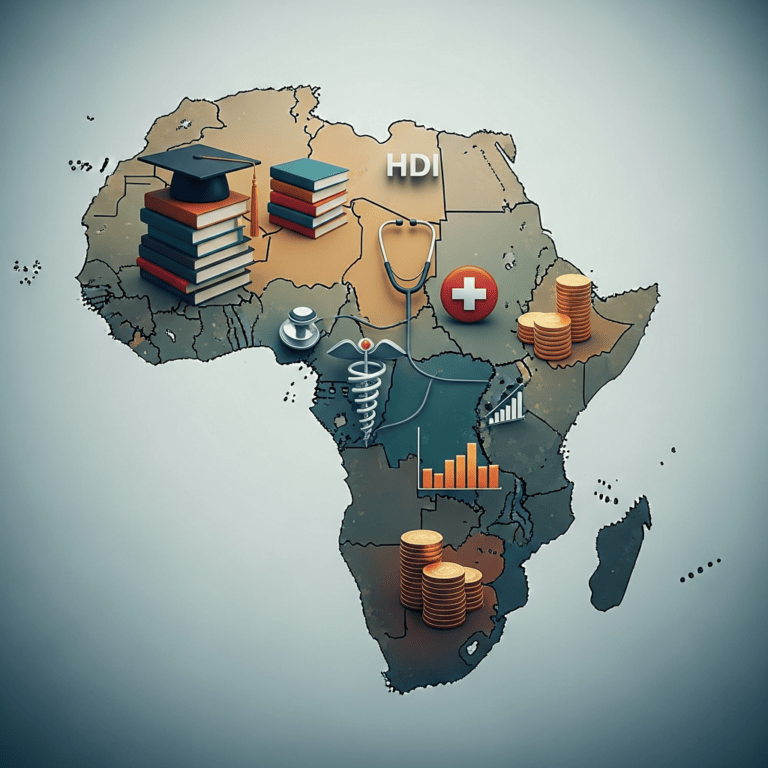 Illustration for: Human Development Index in Africa 2025