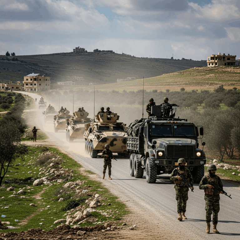 Illustration for: Security Operation in Damascus Countryside