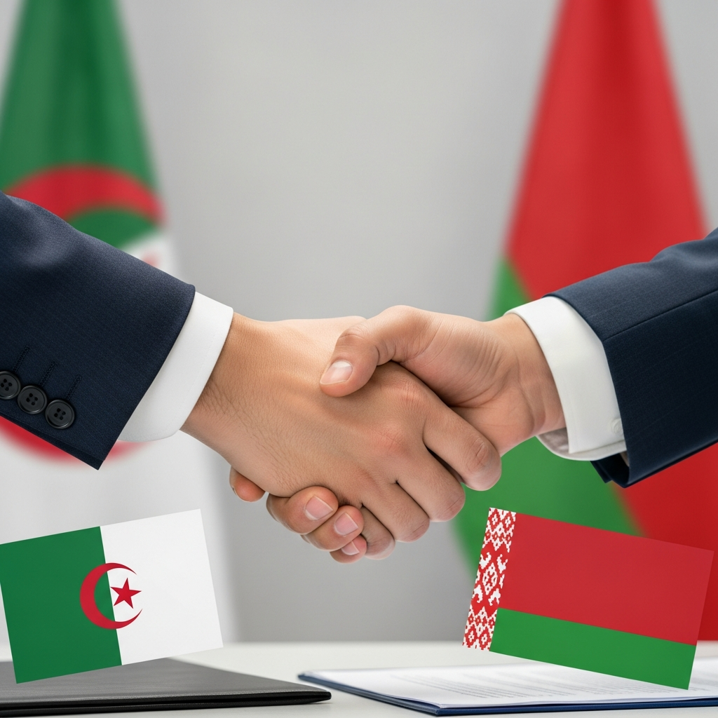 Illustration for: Algeria and Belarus Sign Cooperation Agreements